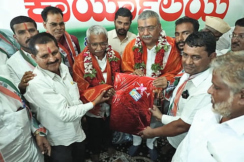 Minister Thimmapur's request to participate in the conference