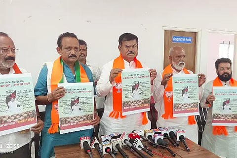 NADAHALLI PRESS MEETI CONGRESS SAMAVESHA