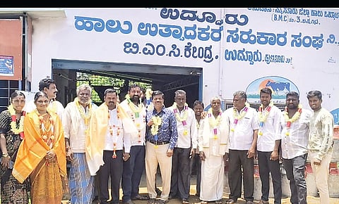 ಉದ್ದೂರು ಹಾಲು ಉತ್ಪಾದಕರ ಸಹಕಾರ ಸಂಘಕ್ಕೆ ಮಹೇಶ್ ಅಧ್ಯಕ್ಷ