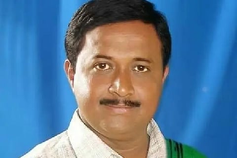 Protest in front of MLA's office on the 21st