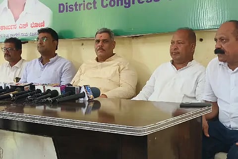 RAJU ALAGUR PRESS MEET AGAINST BJP