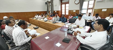 SSLC exam pre-exam meeting Mandya