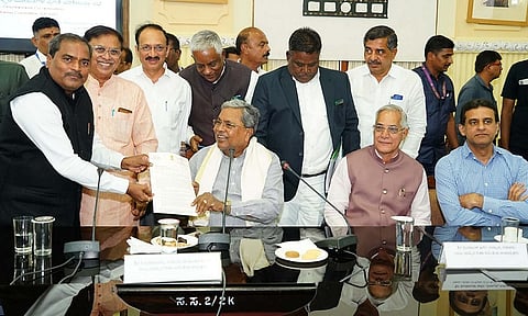 Shivayya Swamy Memorandum To Cm