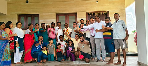 Soldier who left for national service Mandya