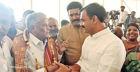 Submission of a report to Railway Minister Somanna