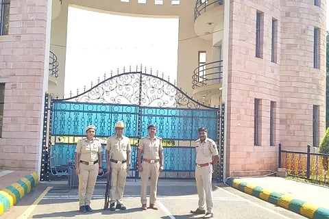 Tight security at Almatti Dam
