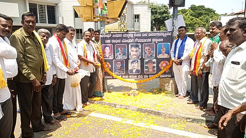 Tribute to martyred brave soldiers Mandya