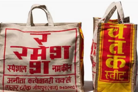 US brand sells humble jhola