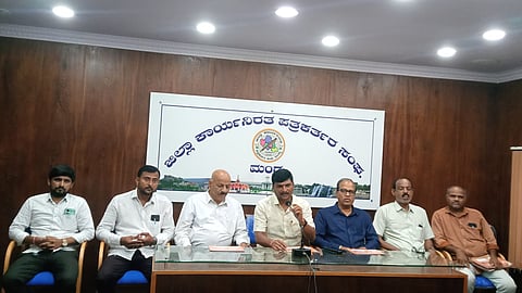 Veerashaiva Lingayat Mahasabha press conference Mandya
