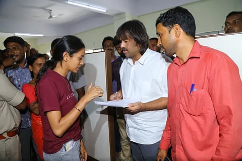receipt of the report