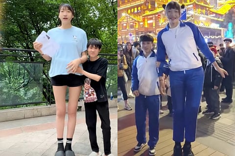 tall woman