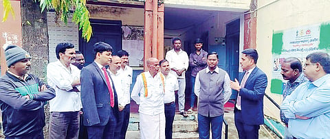 ಕಟ್ಟಡದ ಶಿಥಿಲಾವಸ್ಥೆ ಕಂಡು ನ್ಯಾಯಾಧೀಶರ ಅಸಮಾಧಾನ