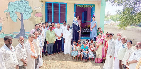 Anganwadi building inauguration