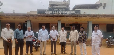 district koppal bhagyanagara degree collage team visit
