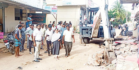 JGB, to clear encroachments