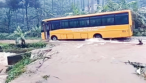 ದಕ್ಷಿಣ ಕೊಡಗಿನಲ್ಲಿ ಭಾರಿ ಮಳೆ