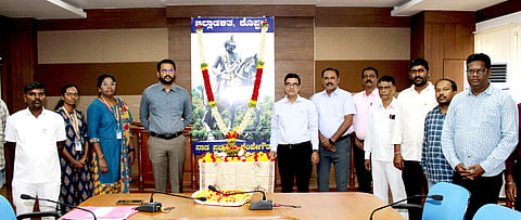 district koppal kempegowda jayanthi celebrtaion district administration