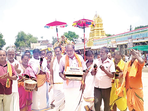 Utsav Murti procession,