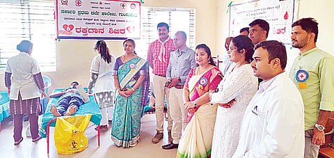 ಪ್ರಥಮ ದರ್ಜೆ ಕಾಲೇಜಿನಲ್ಲಿ ರಕ್ತದಾನ ಶಿಬಿರ, ಆರೋಗ್ಯ ಜಾಗೃತಿ ಕಾರ್ಯಕ್ರಮ