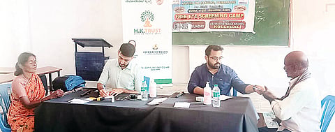 106 ಜನರಿಗೆ ಉಚಿತ ಕಣ್ಣಿನ ತಪಾಸಣೆ