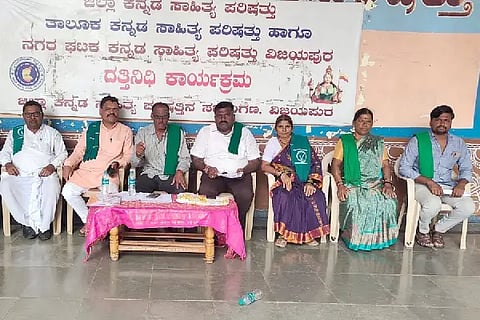 ARAVINDA KULAKARNI PRESS MEET ALAMATTI DAM