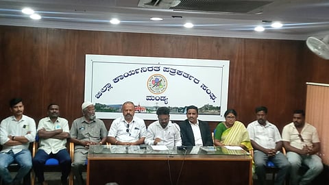 Ambedkar Warriors press conference Mandya