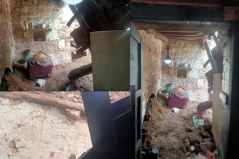 BABANAGAR HOUSE DAMAGED