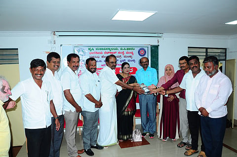Blood donation camp at VC Farm College of Agriculture Mandya