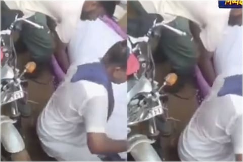 Buried With Beloved Royal Enfield Bike In Gujarats Kheda