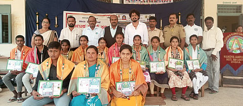 Congratulatory ceremony for talented students Mandya