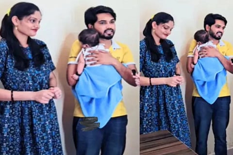 Couple names baby UPSC Watch the video to know the reason