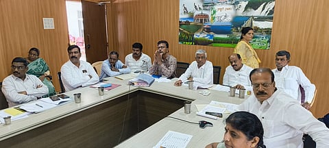 Guarantee Scheme Progress Review Meeting Mandya