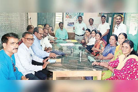 Hanumasagara school sports meeting