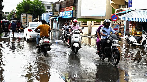 Heavy rain in Mysore