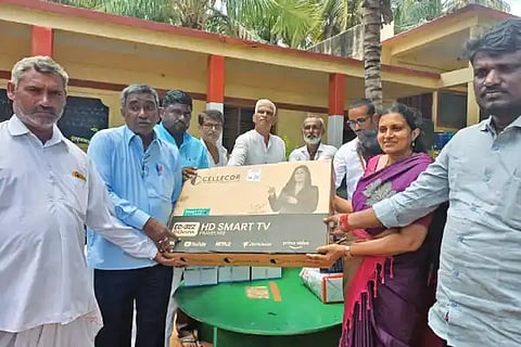 Innerwheel Club provides facilities to Chinagundi School