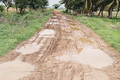 Karatagi villege road