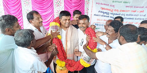 MLA launches development work Mandya