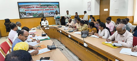 Meeting on Right to Information Act Mandya