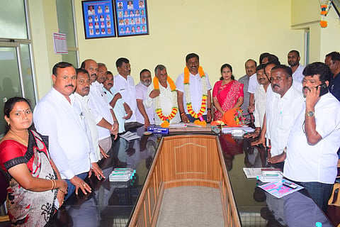 Somashekhar elected as President of Printing and Publishing Mandya