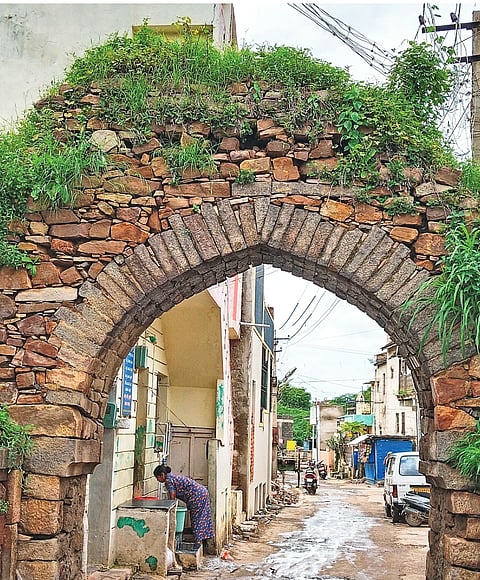 The arch of Agassiz at the end