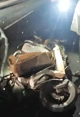 Two killed in road accident