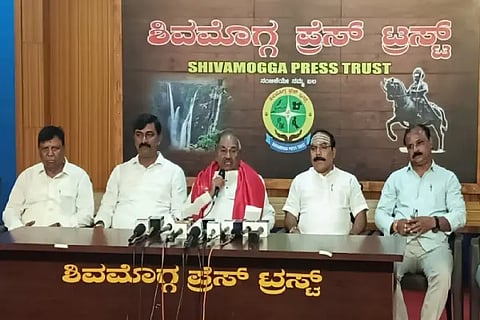 ex dcm k.s.eshwarappa press meet