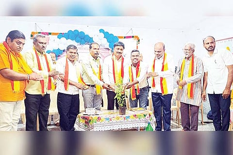 kustagi kasapa book relise