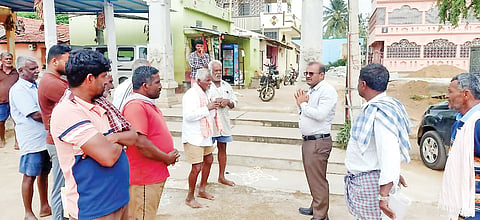 ಉಪವಿಭಾಗಾಧಿಕಾರಿ ಶ್ರೀನಿವಾಸ್ ಭೇಟಿ