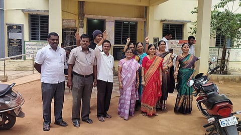 district koppal bhagyanagara town panchayat water problem protest