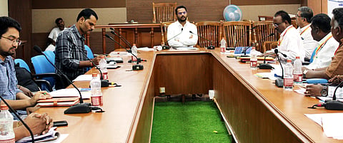 distrcit koppal adc sidrameswara meeting birth death certificate