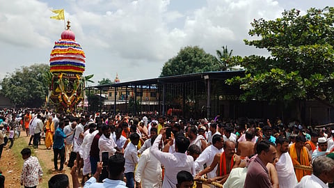 district koppal shivachidambareswara jathra ratha