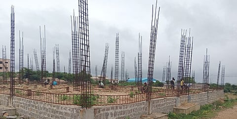 district koppal dcpo child home building work dc suresh itnal