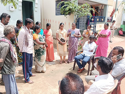 district-koppal-cdpo shekhargouda crpc visit