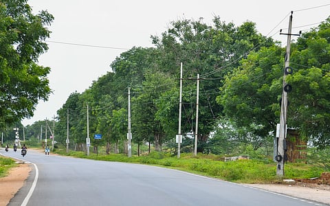 district koppal cmc kims street light problem,